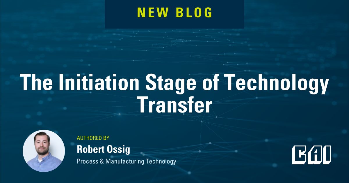 Die Initiierungsphase des Technologietransfers